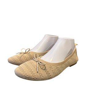 Women’s Flat Shoes  Ballet Shoes Comfortable Crochet Lace  size 9.5‎